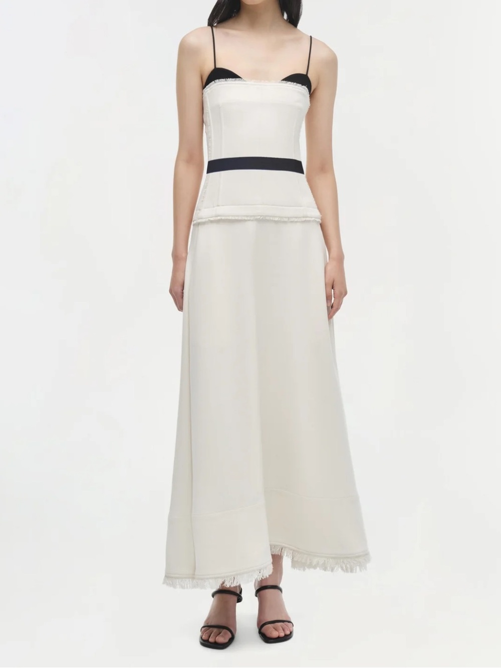Simkhai Quintin Dress in Snow White